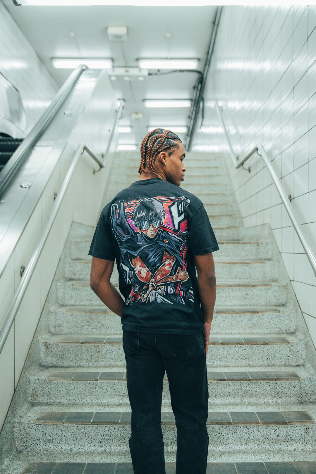 Marked Maverick Heavyweight Tee - Black