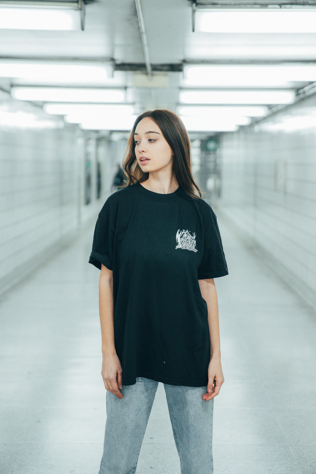 Cursed Speech Heavyweight Tee - Black