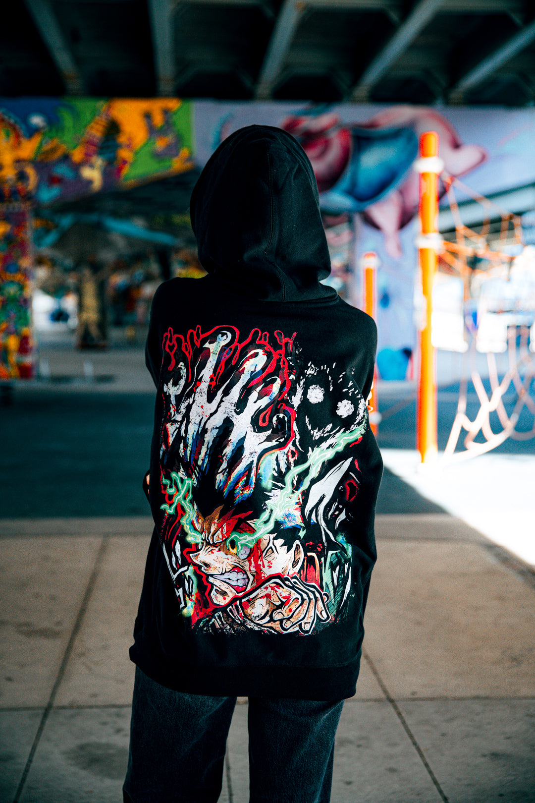 Rage Awakening Heavyweight Hoodie - Black