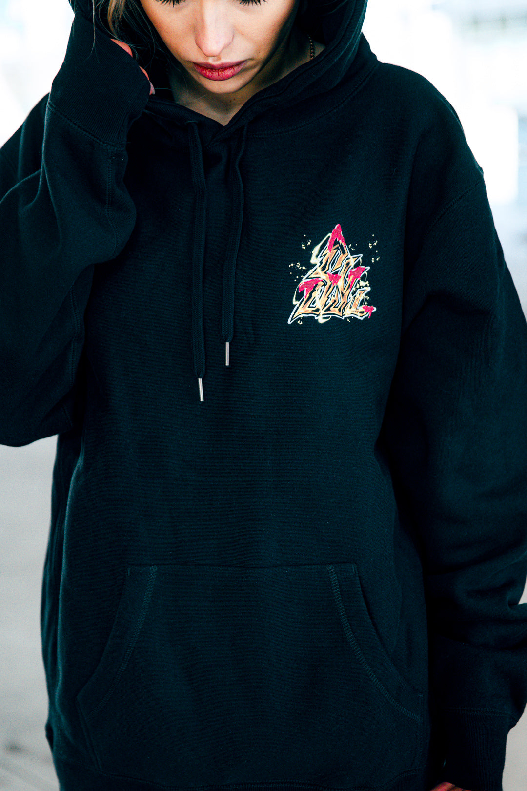 Thousand Hands Wrath Heavyweight Hoodie - Black