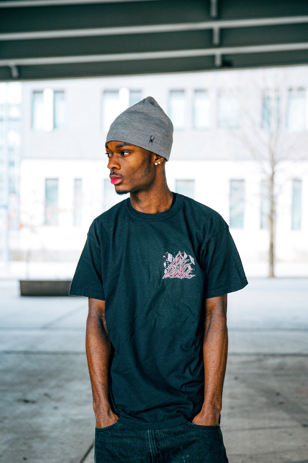 Sinister Draw Heavyweight Tee - Black