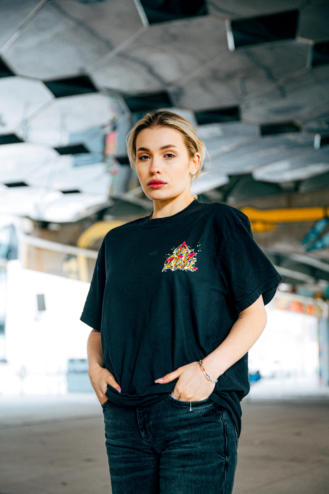 Thousand Hands Wrath Heavyweight Tee - Black