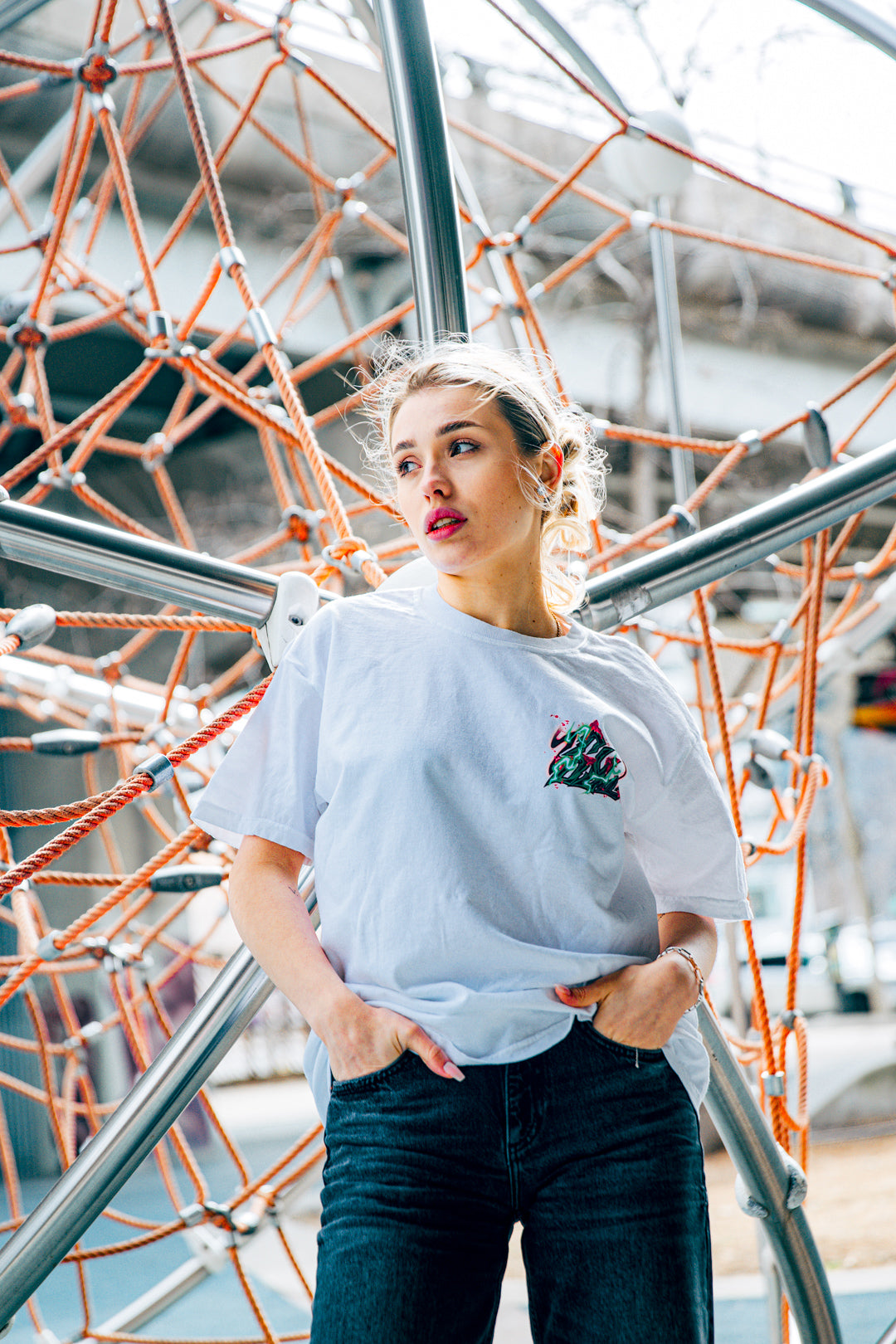 Rage Awakening Heavyweight Tee - White