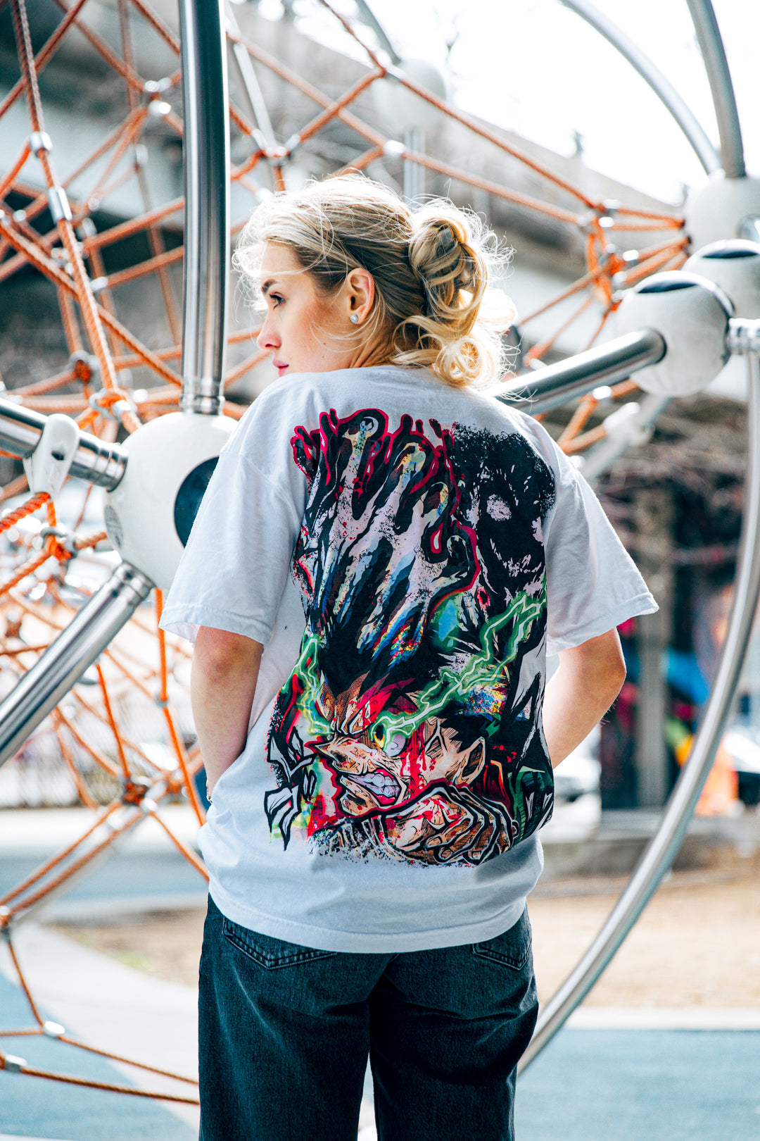Rage Awakening Heavyweight Tee - White