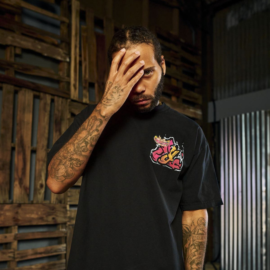 String Dominion Heavyweight Tee - Black