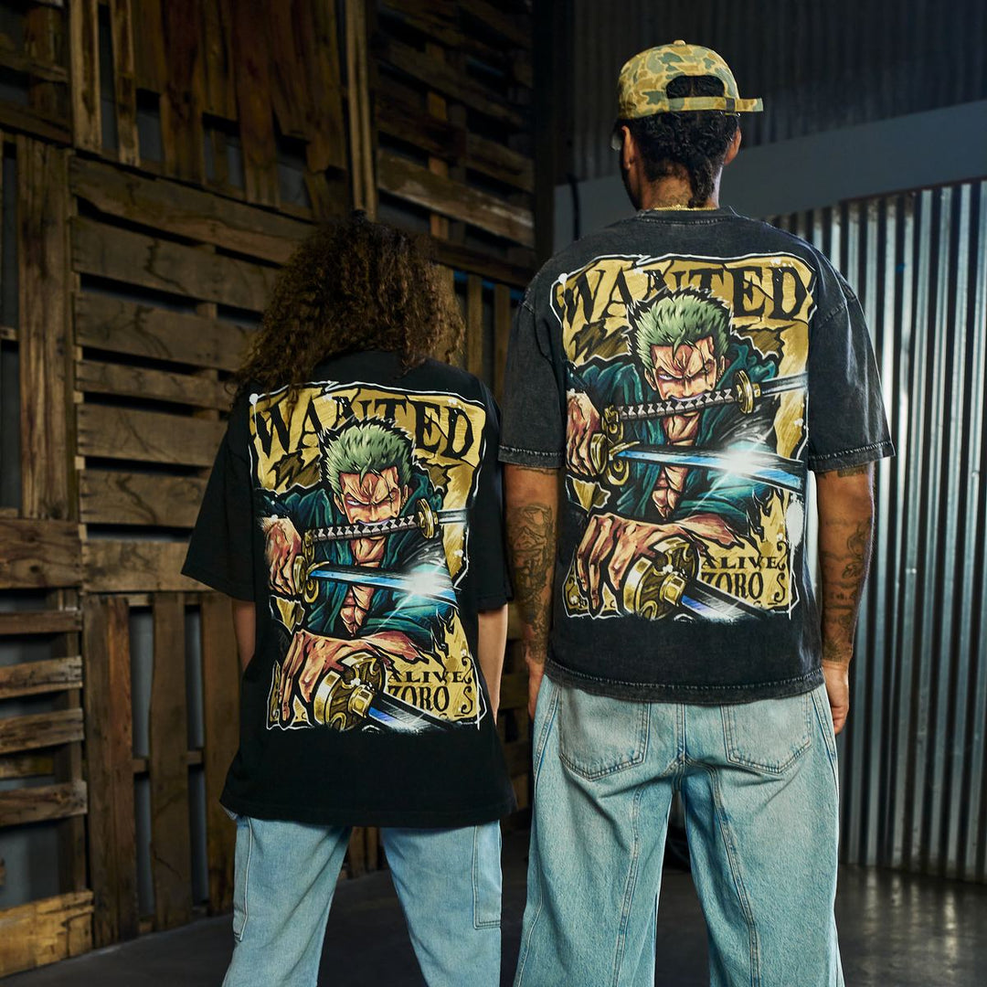Three Sword Oath Heavyweight Tee - Black