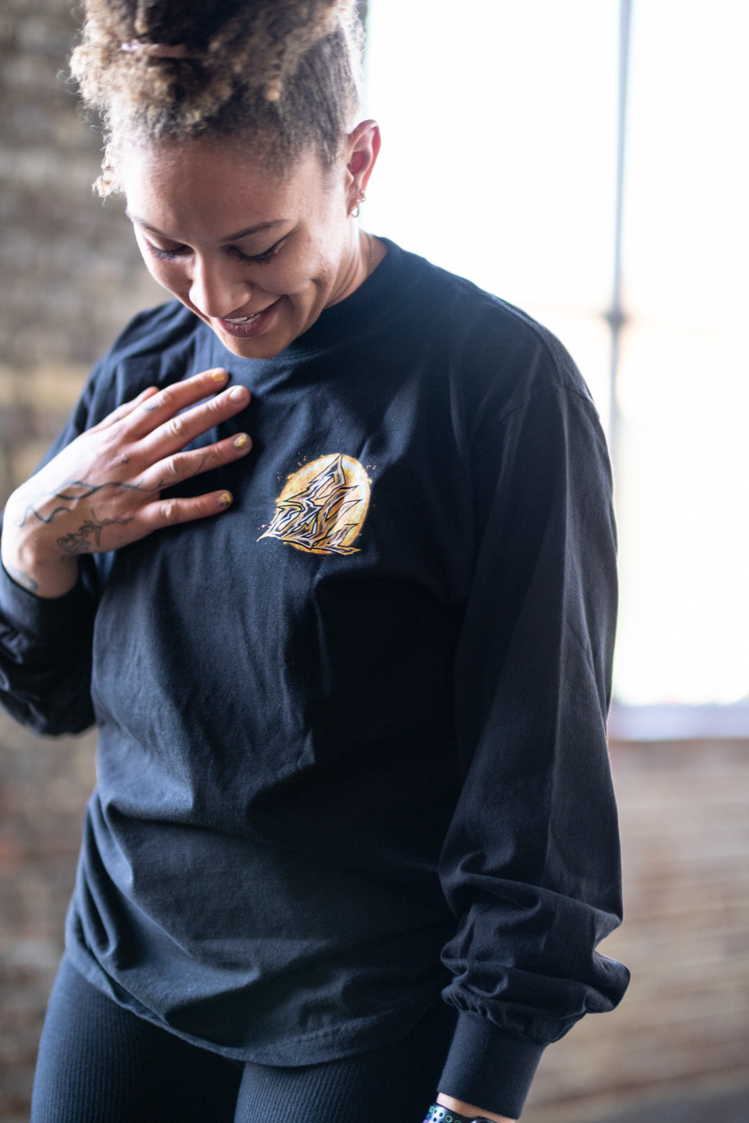 Sun God Long Sleeve - Black