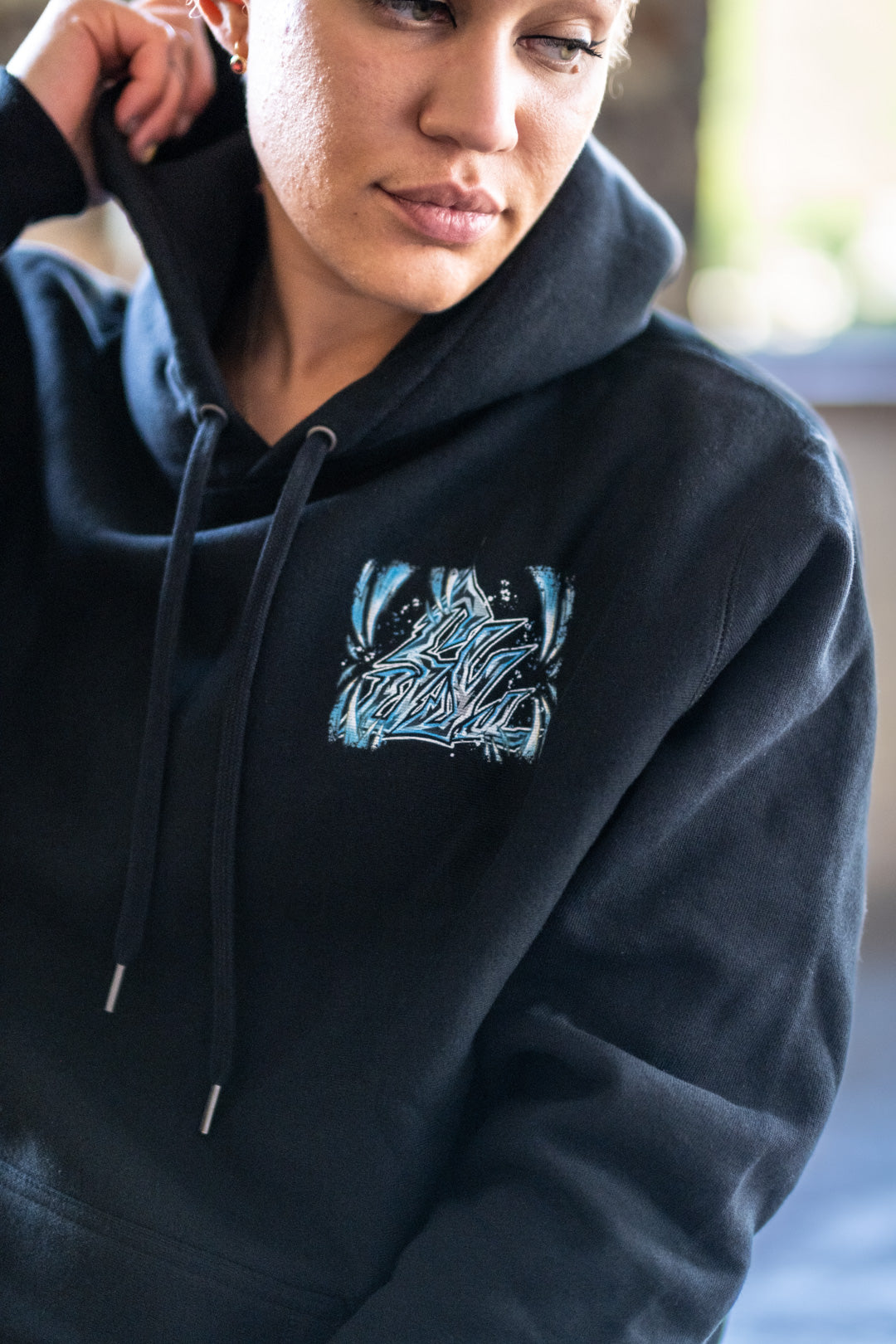Untamed Blade Heavyweight Hoodie - Black
