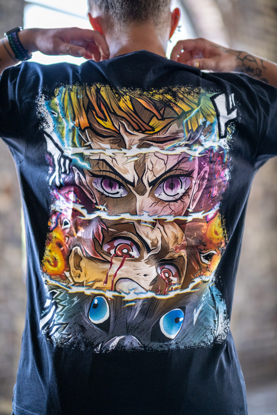 Demon Conquerors Heavyweight Tee - Black