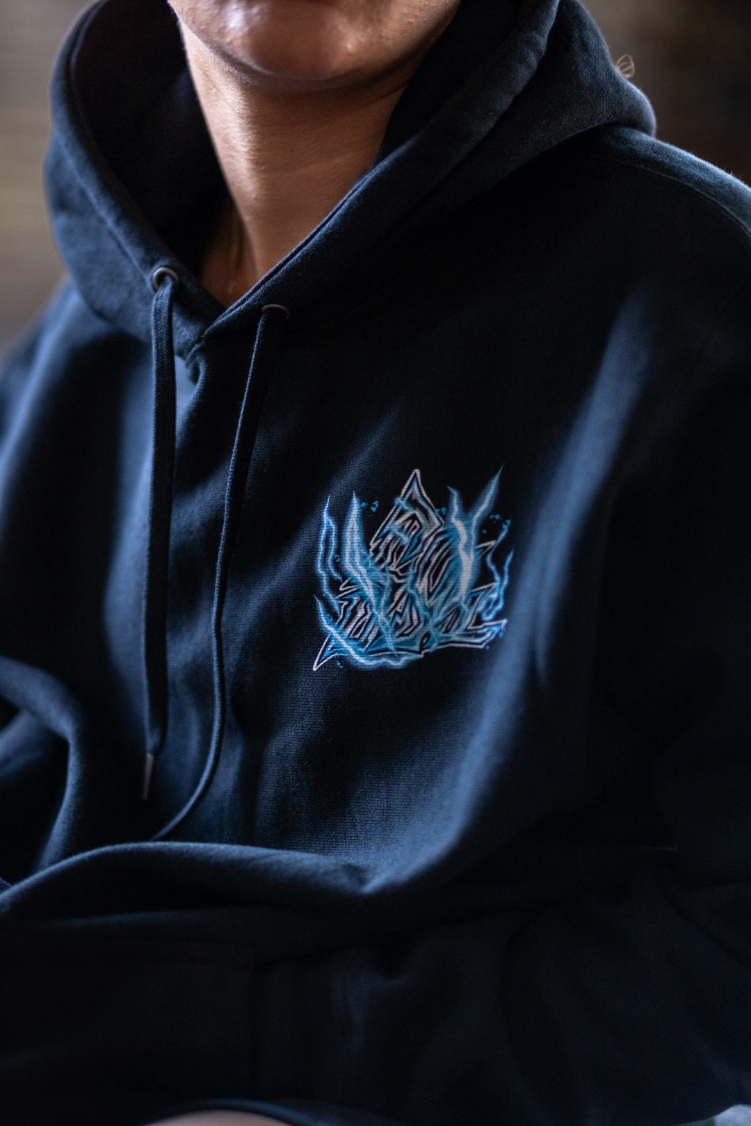 Electric Heart Heavyweight Hoodie - Black