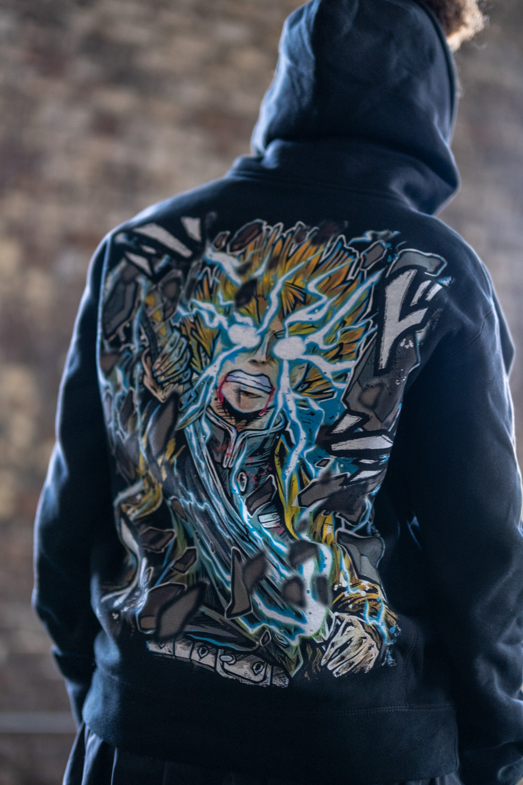 Electric Heart Heavyweight Hoodie - Black