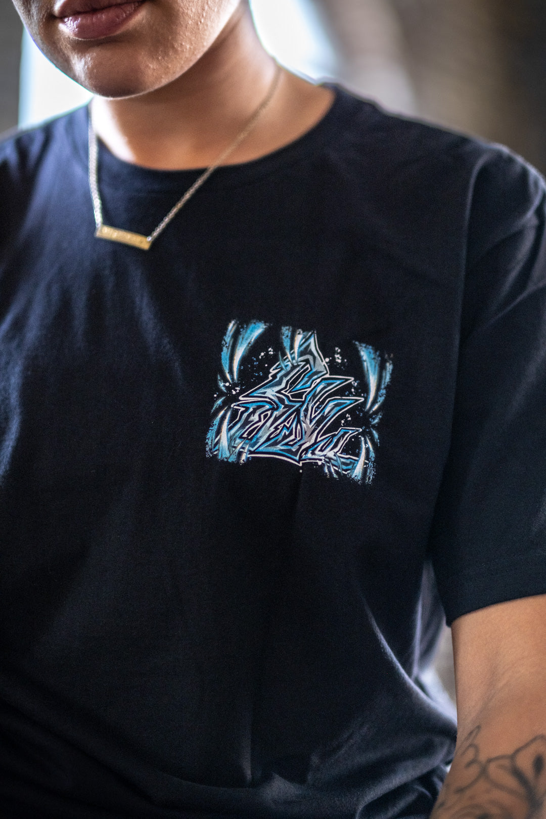 Untamed Blade Heavyweight Tee - Black
