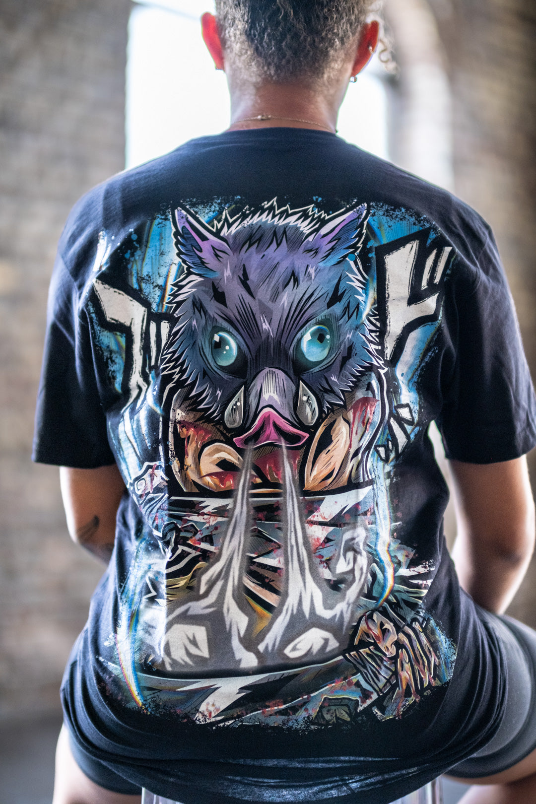 Untamed Blade Heavyweight Tee - Black