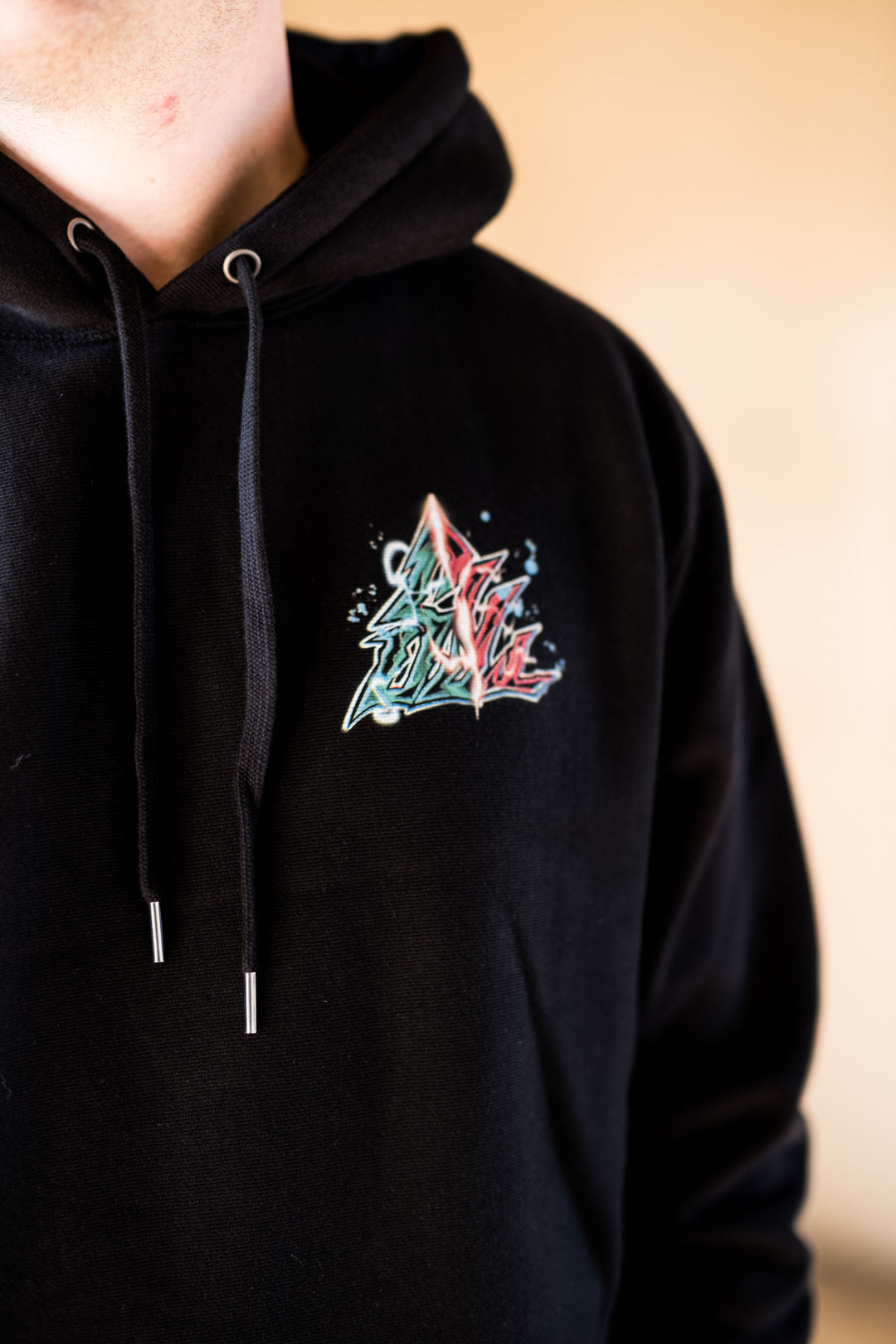 Hybrid Hero Heavyweight Hoodie - Black