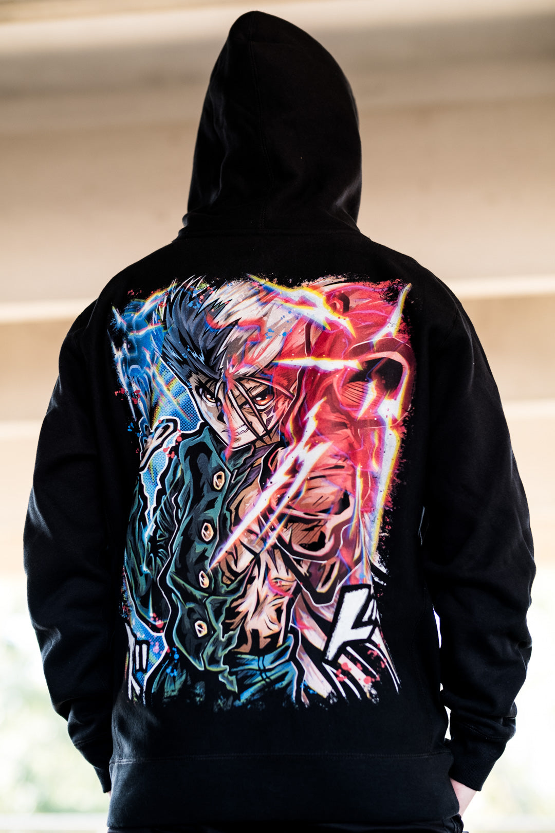 Hybrid Hero Heavyweight Hoodie - Black