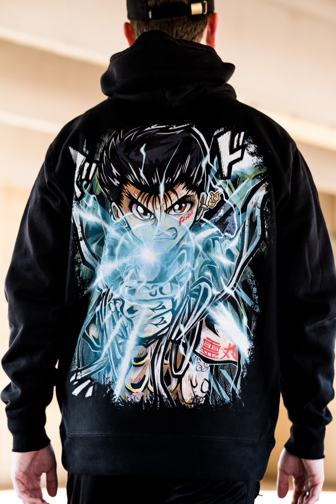 Spirit Surge Heavyweight Hoodie - Black