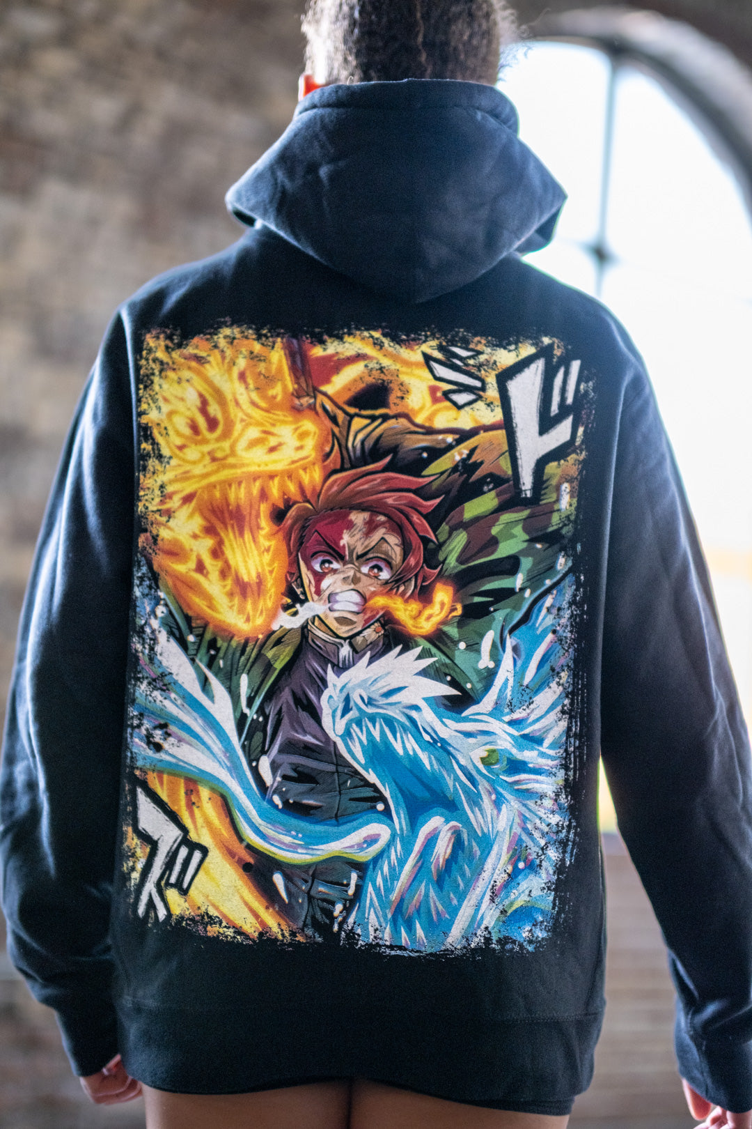 Burning Will Heavyweight Hoodie - Black