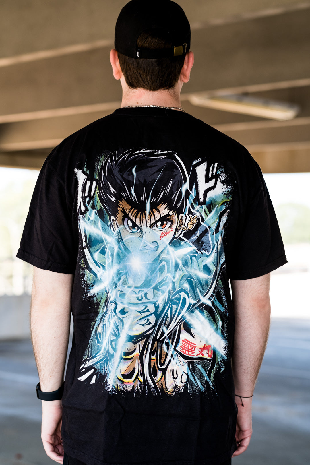 Spirit Surge Heavyweight Tee - Black