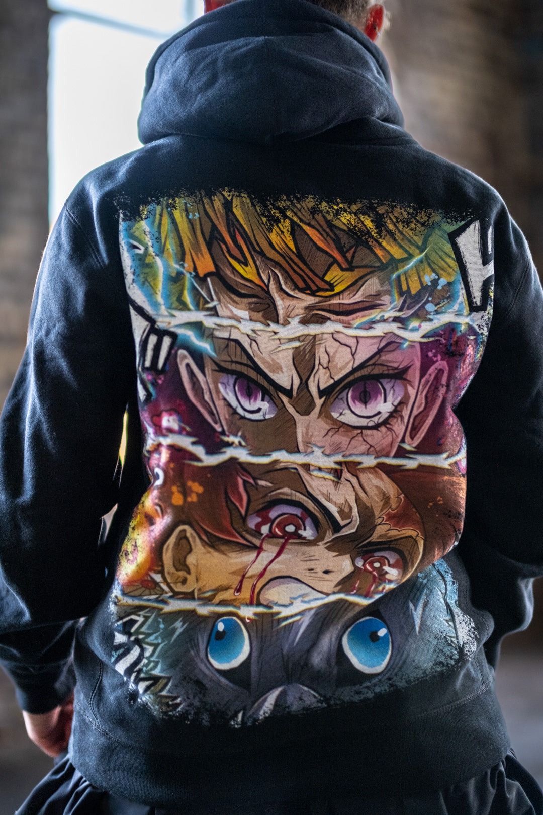 Demon Conquerors Heavyweight Hoodie - Black