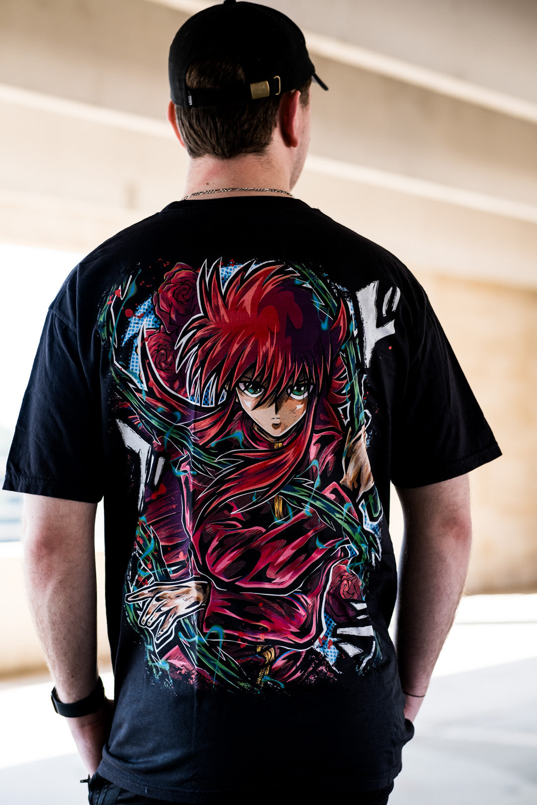 Rose Requiem Heavyweight Tee - Black