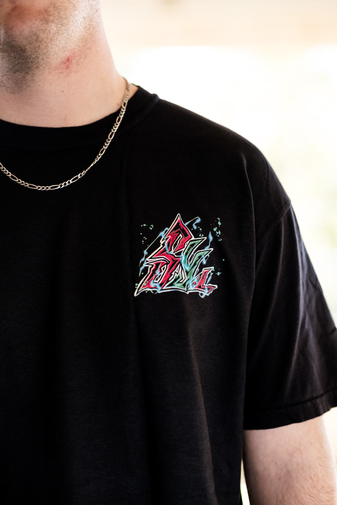 Rose Requiem Heavyweight Tee - Black