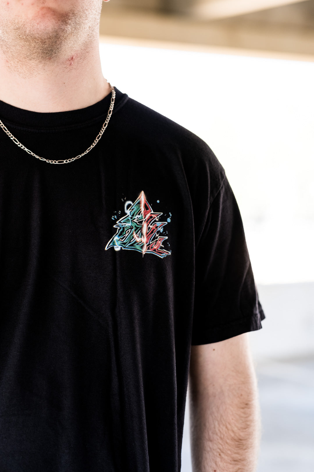 Hybrid Hero Heavyweight Tee - Black