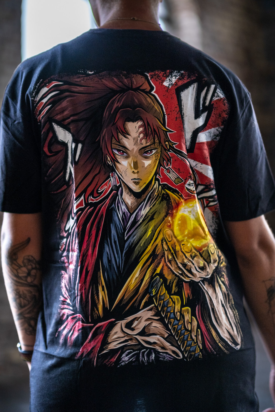Sun God Heavyweight Tee - Black