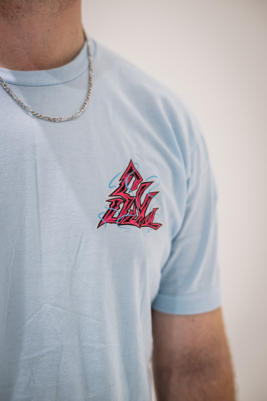 Threaded Tempest Heavyweight Tee - Light Blue