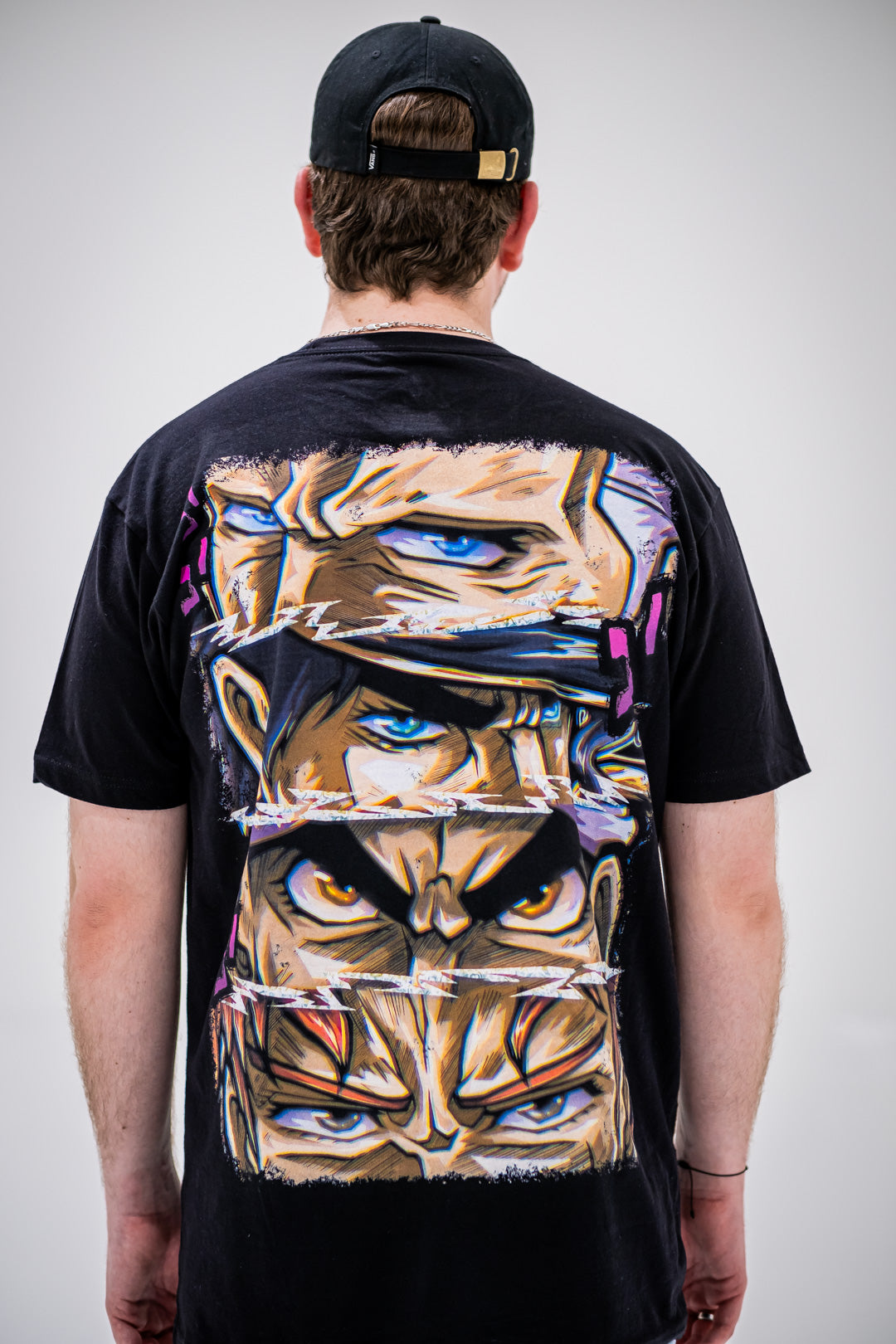 Stardust Crusaders Heavyweight Tee - Black