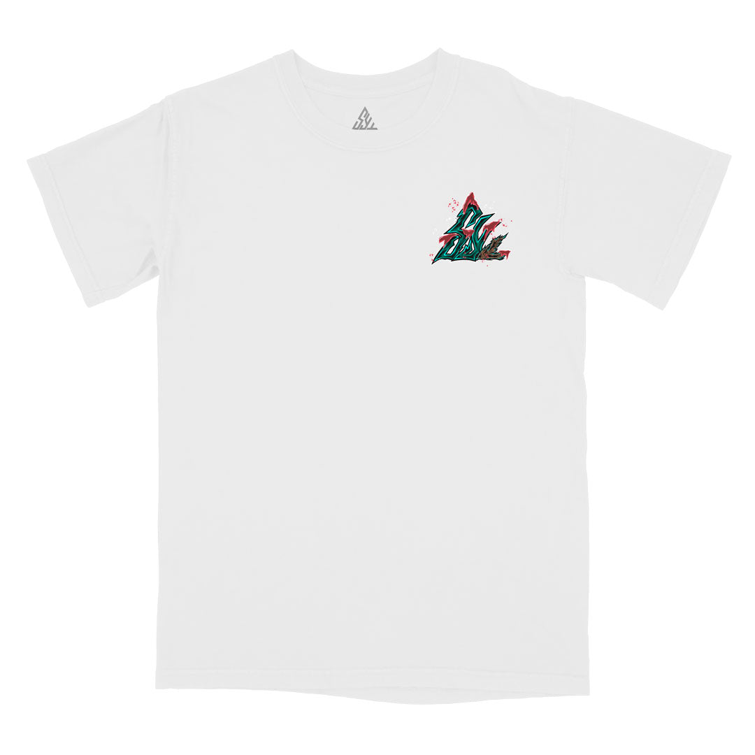 Rage Unleashed Heavyweight Tee - White