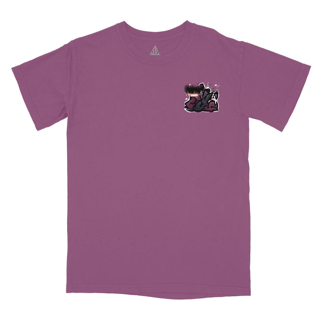 The Finisher Heavyweight Tee - Berry