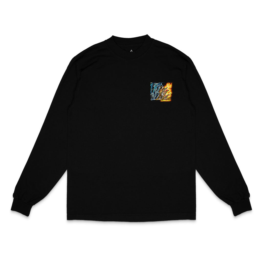 Burning Will Long Sleeve - Black