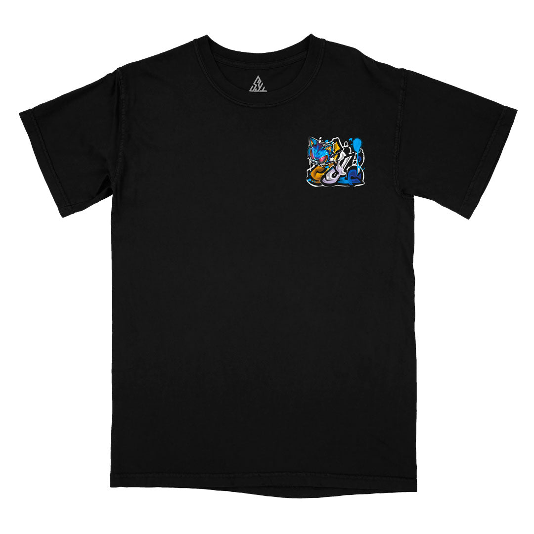 Metal Overdrive Heavyweight Tee - Black