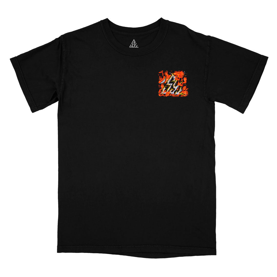 Pillar Of Rage Heavyweight Tee - Black