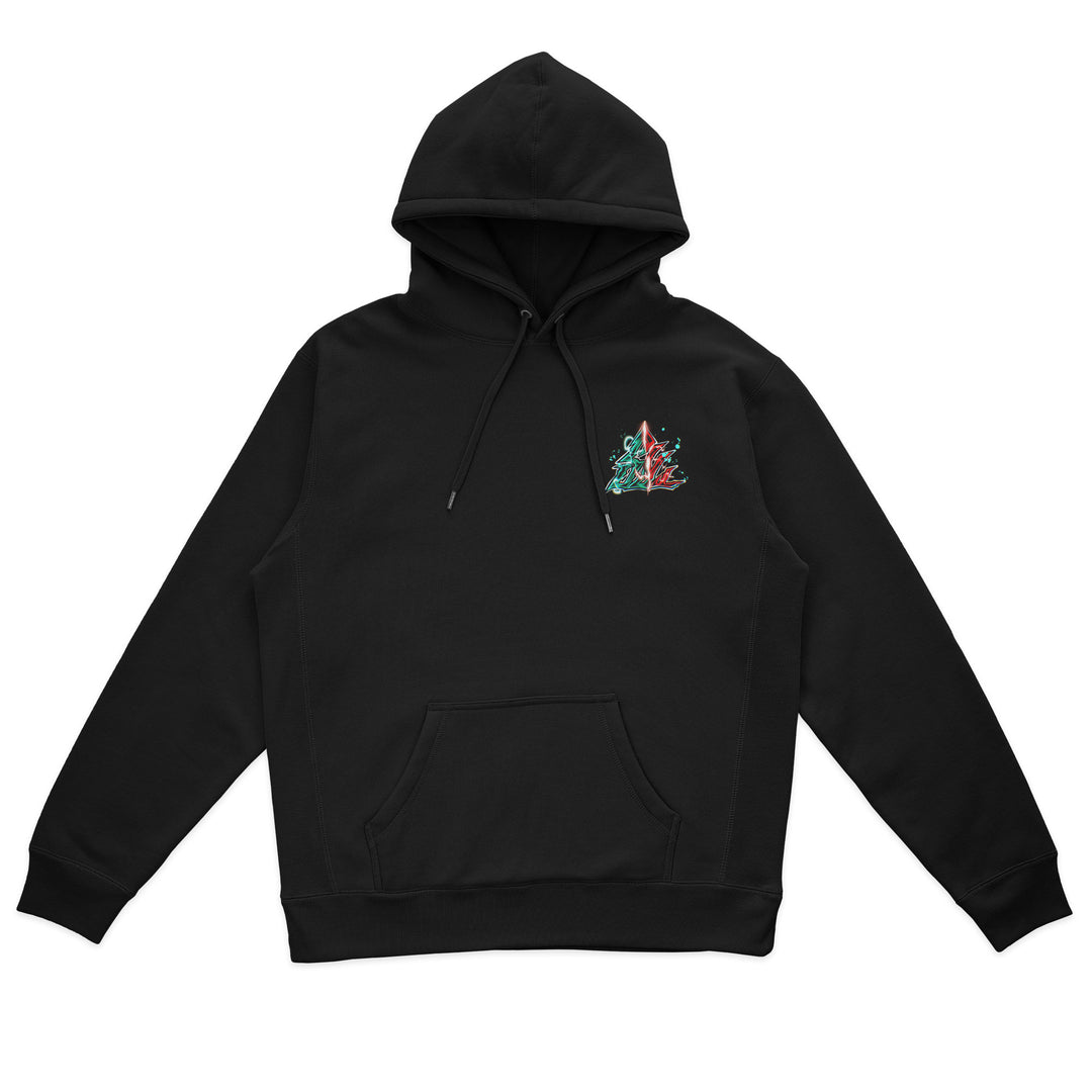 Hybrid Hero Heavyweight Hoodie - Black