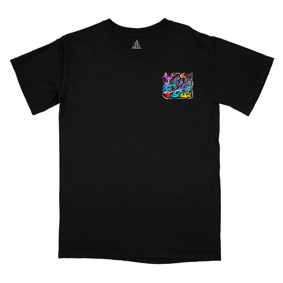 Elemental Storm Heavyweight Tee - Black