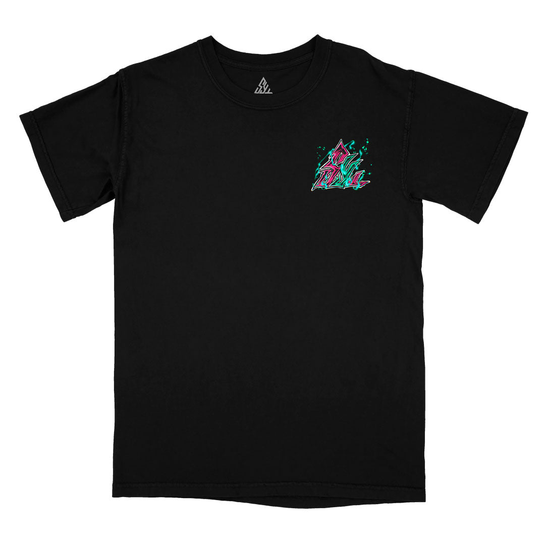 Rose Requiem Heavyweight Tee - Black