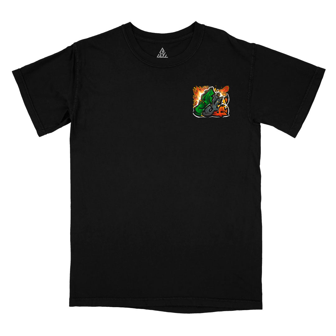 Ground Zero Heavyweight Tee - Black