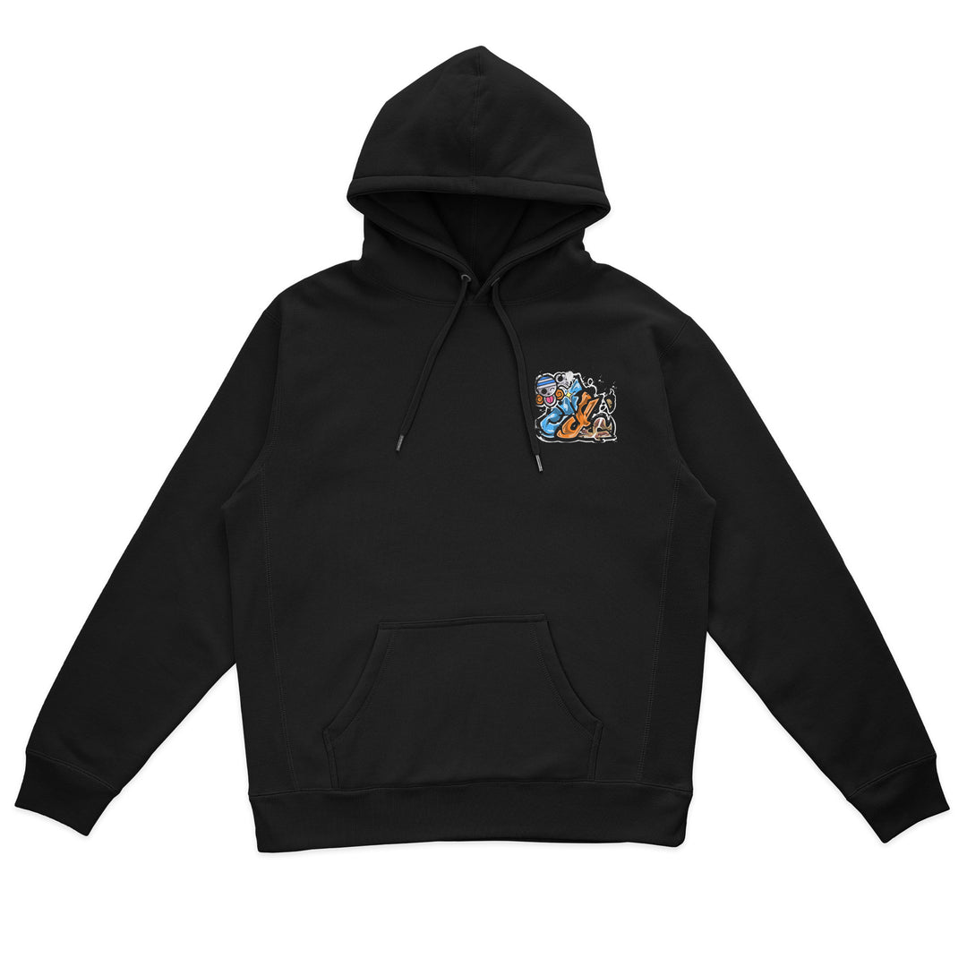 Charted Destiny Heavyweight Hoodie - Black