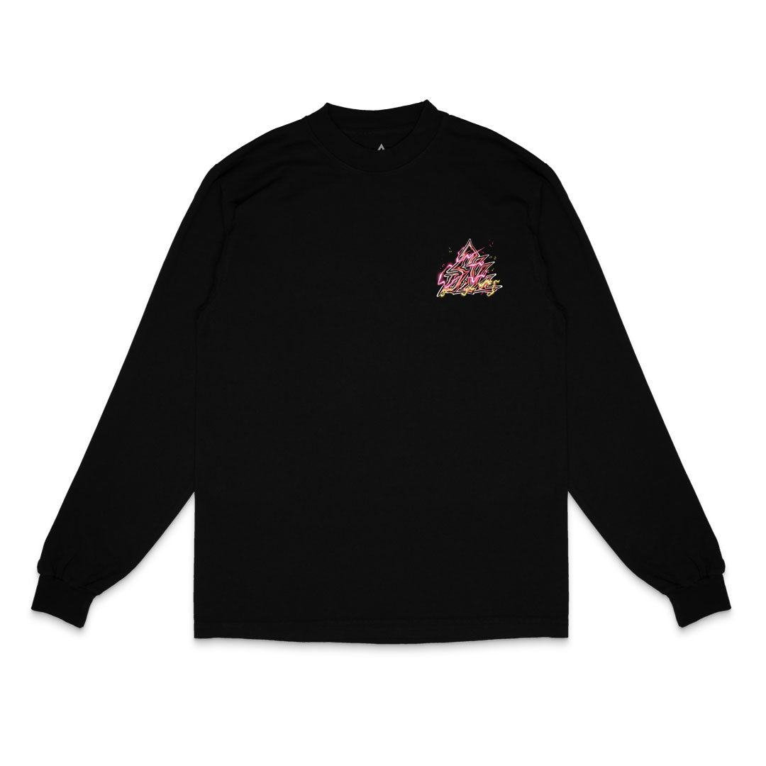 Blood Aura Long Sleeve - Black