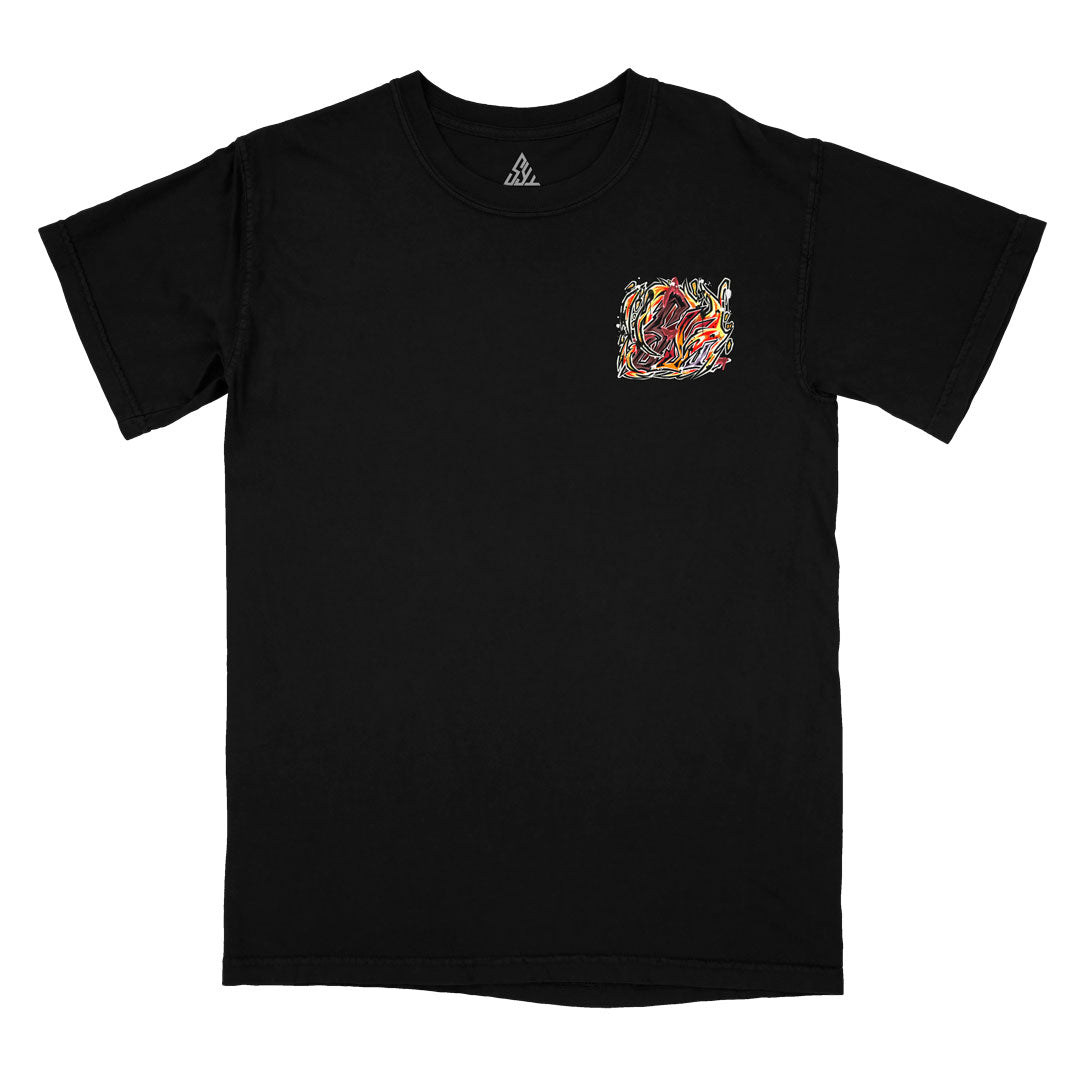 Spirit Ablaze Heavyweight Tee - Black