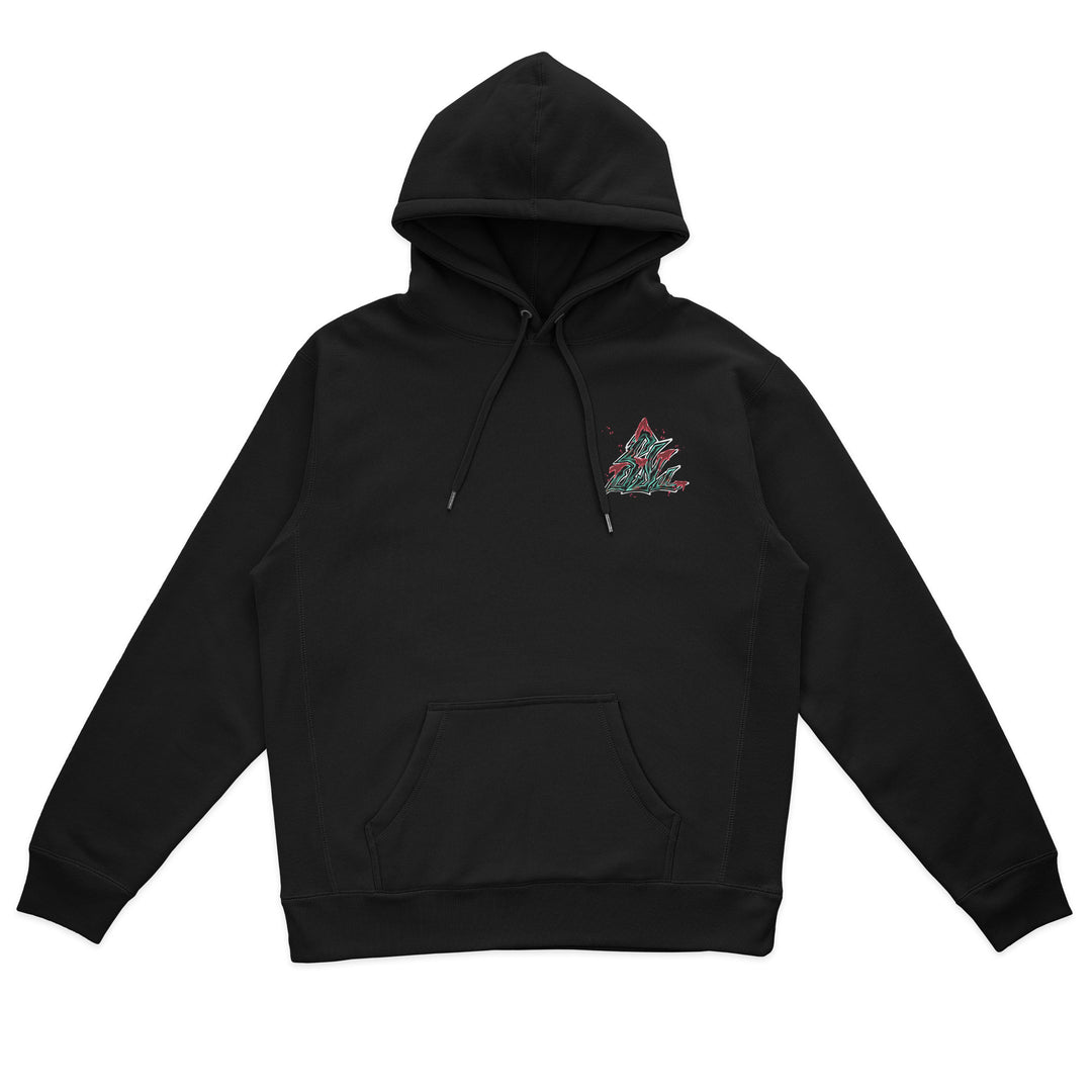 Humanity's Strongest Heavyweight Hoodie - Black