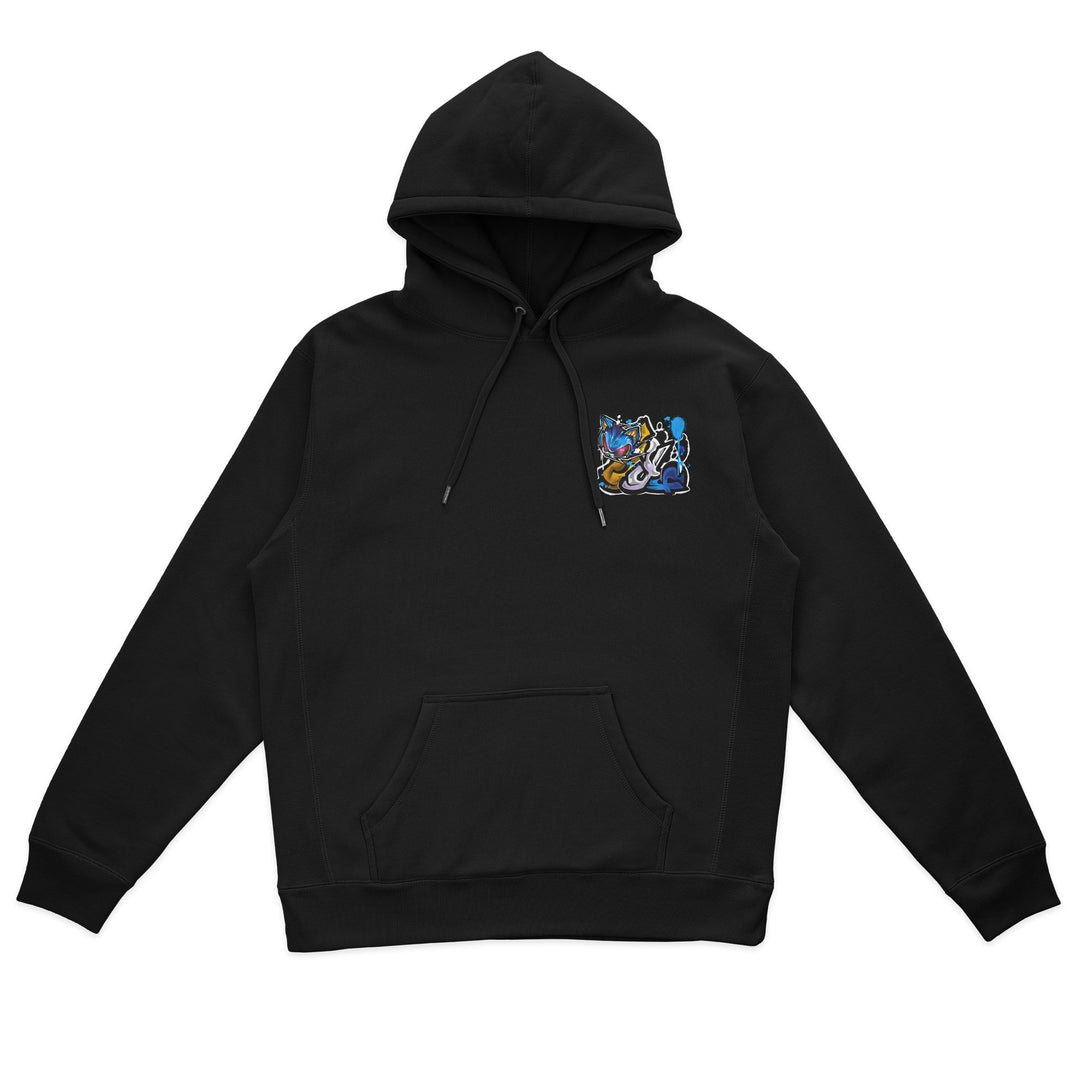 Metal Overdrive Heavyweight Hoodie - Black
