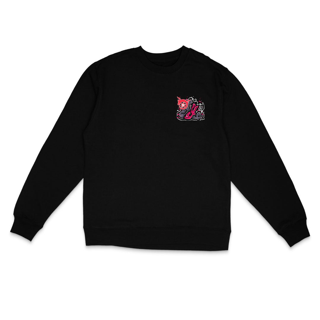 Avaricious King Crewneck - Black