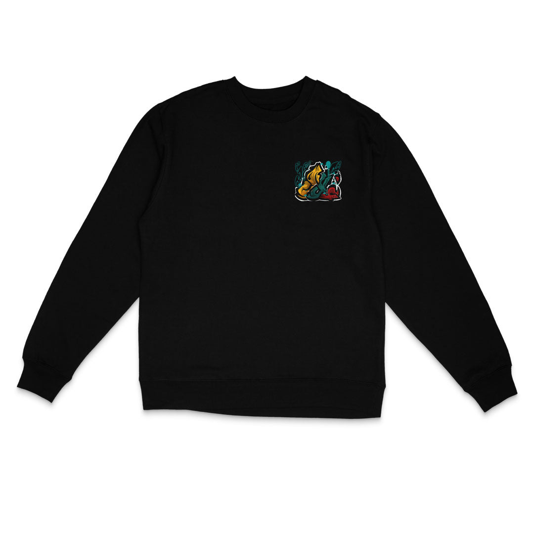 Weight of One Crewneck - Black