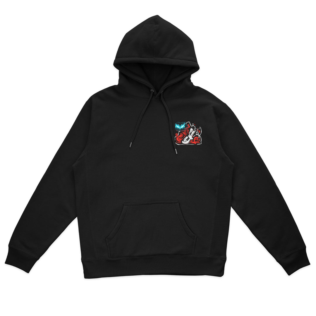 Blood Knight Heavyweight Hoodie - Black