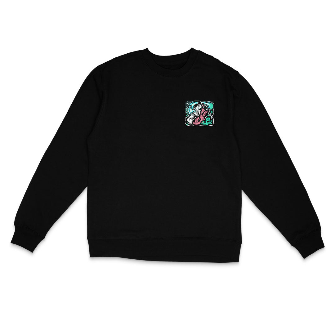 Psychic Strike Crewneck - Black