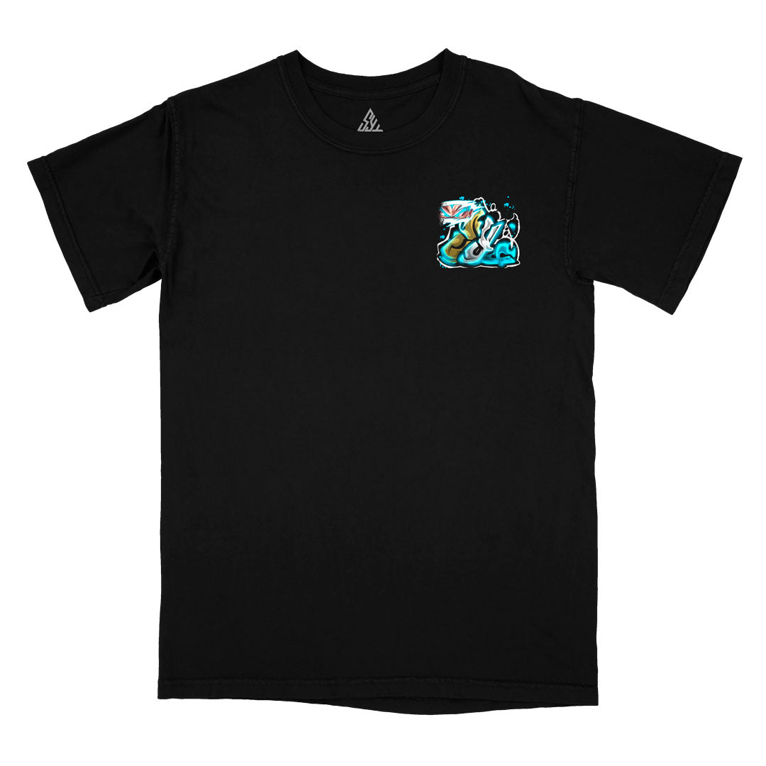 Galactic Ascension Heavyweight Tee - Black