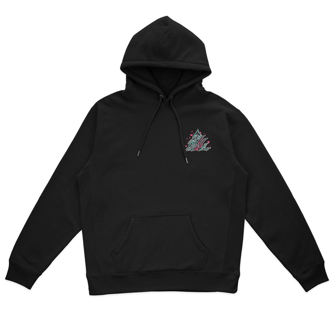 Healing Havoc Heavyweight Hoodie - Black