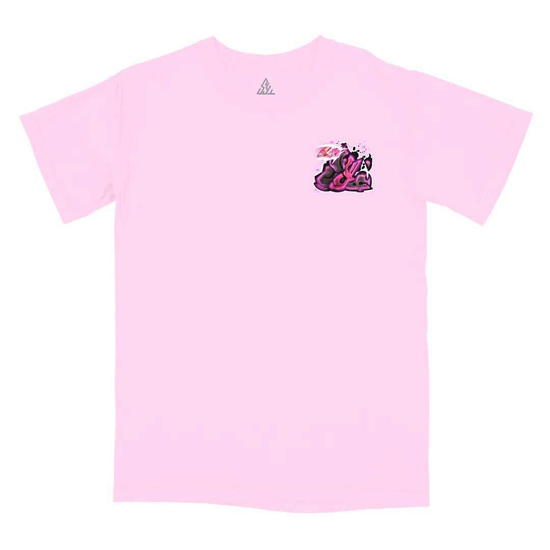 Malevolent Rose Heavyweight Tee - Blossom